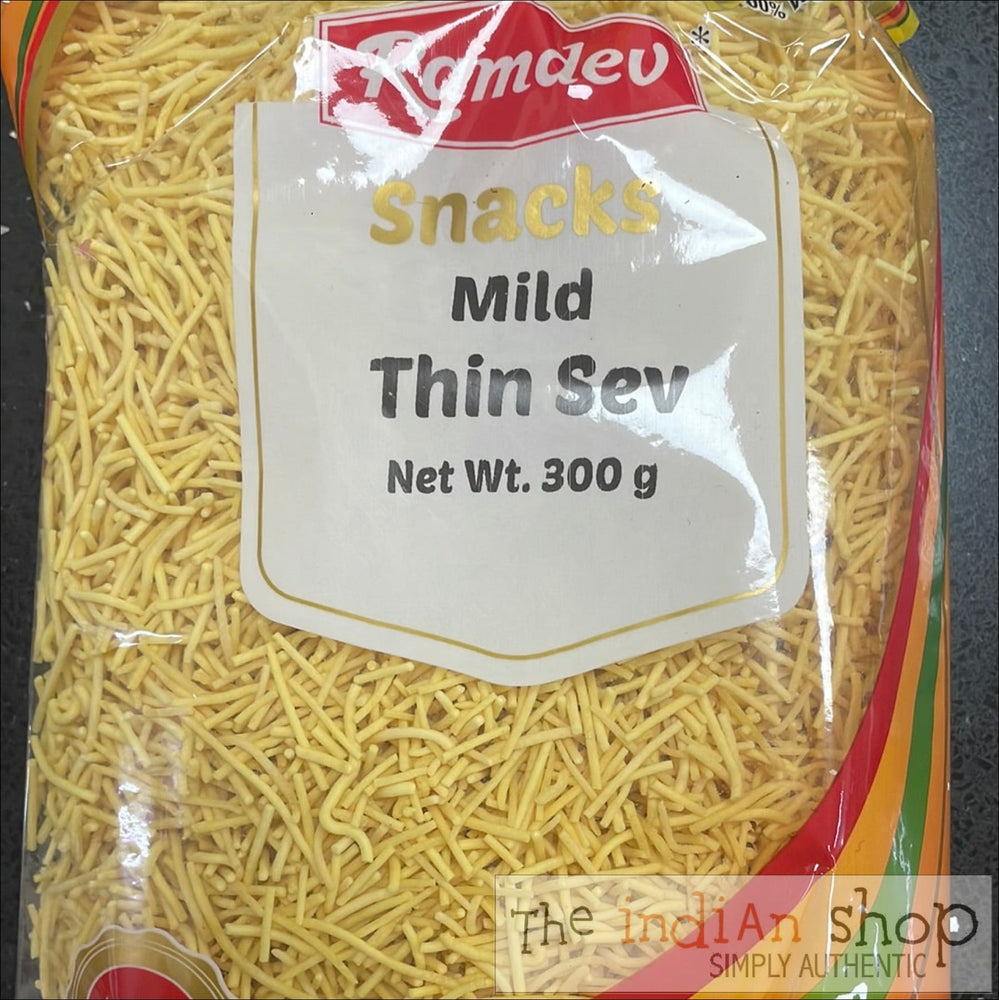 Ramdev Mild Thin Sev - 300 g - Snacks