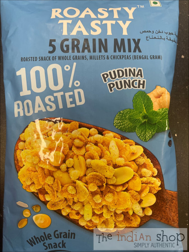 Roasty Toasty 5 Grain Mix Pudina Punch - 150 g - Snacks