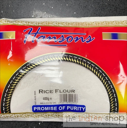 Hansons Rice Flour - 400 g - Other Ground Flours