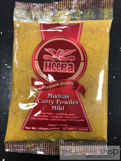 Heera Madras Curry Powder (Mild) - 100 g - Spices