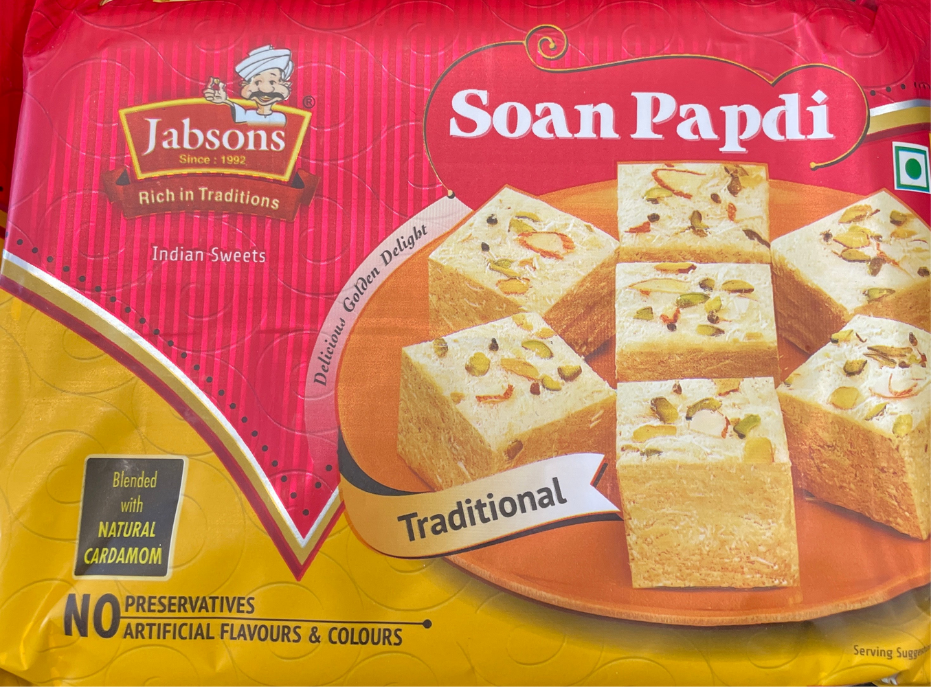 Jabsons Soan Papdi - 250 g - Mithai