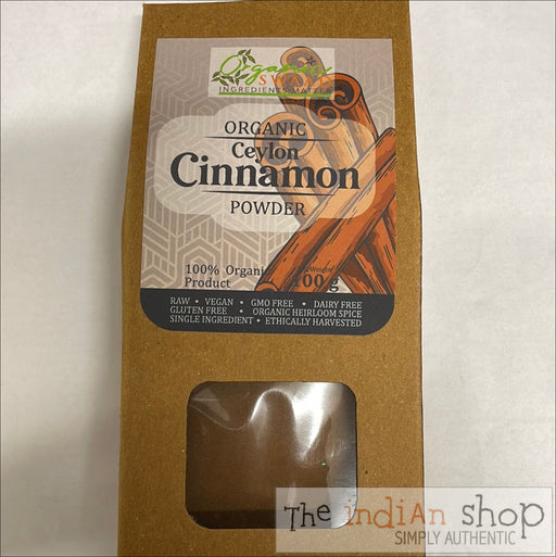 Organic swaad Cinnamon Ground Sri Lanka - 100 g - Spices