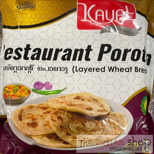 Kayal Restaurant Porotta - 1000 g - Frozen Indian Breads