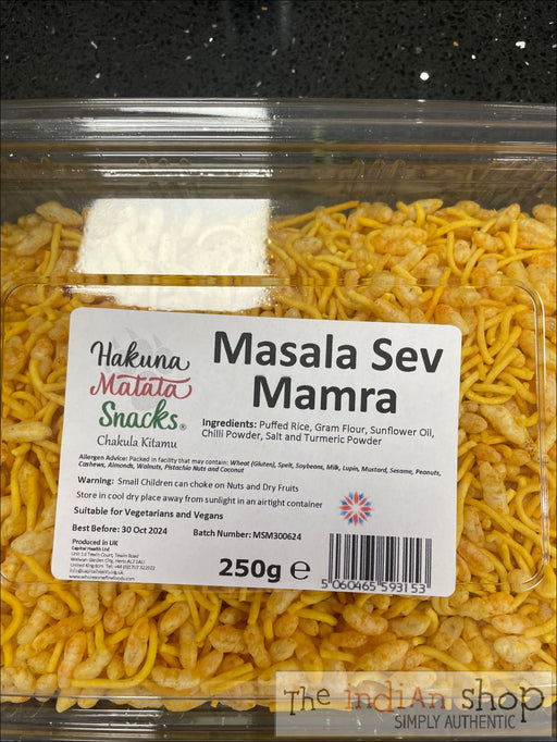 Hakuna Matata Hand Made Masala Sev Mamra - 250 g - Snacks