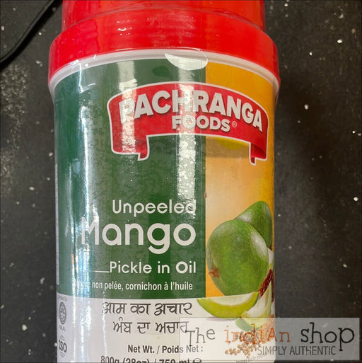 Pachranga Foods Unpeeled Mango Pickle - 800 g - Pickle