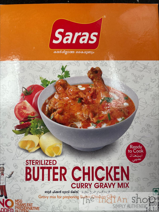 Saras Butter Chicken Curry Gravy mix - 400 g - Mixes