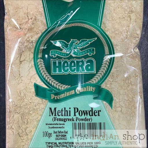 Heera Methi Seed (Fenugreek) Ground - 100 g - Spices