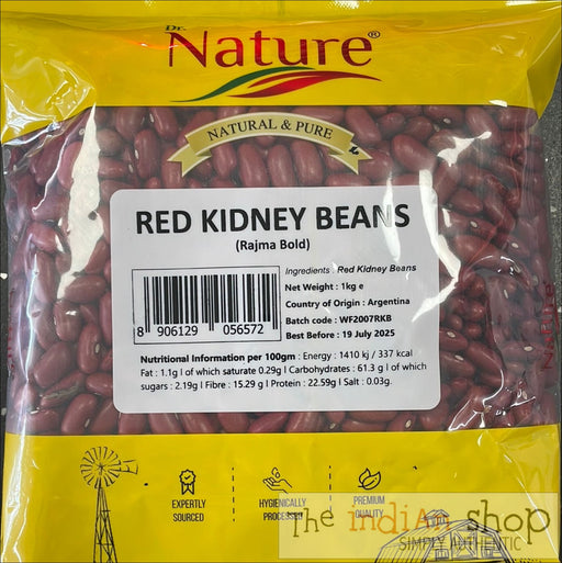 Dr Nature Red Kidney Beans - 1 Kg - Lentils