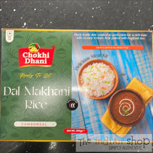 Chokhi Dhani Dal Makhani and Rice Meal - 350 g - Ready to eat