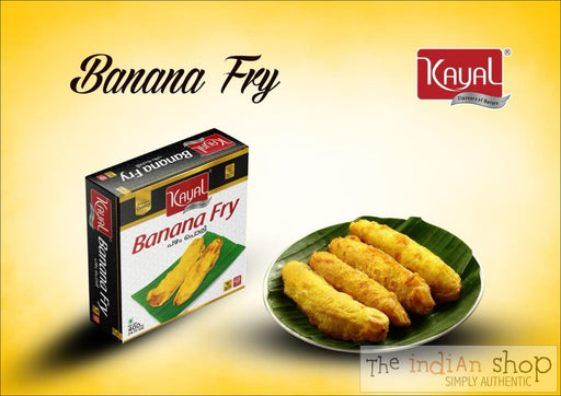 Kayal Banana Fry - 350 g - Frozen Ready to Eat