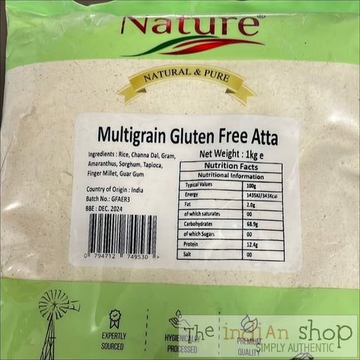 Dr Nature Multigrain Gluten Free Atta - 1 Kg - Other Ground Flours