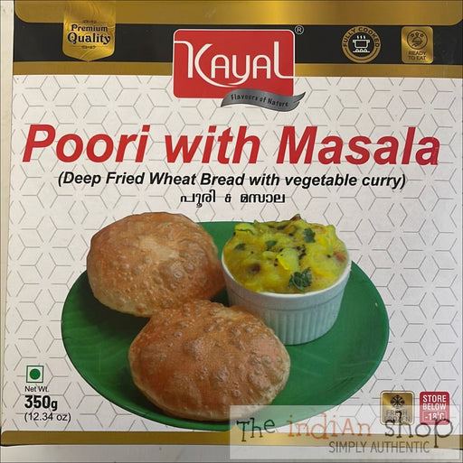 Kayal Poori Masala - 350 g Frozen Indian Breads