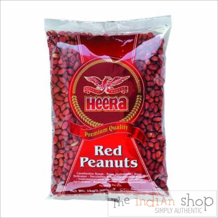 Heera Red Skin Peanuts - 1 Kg - Nuts and Dried Fruits