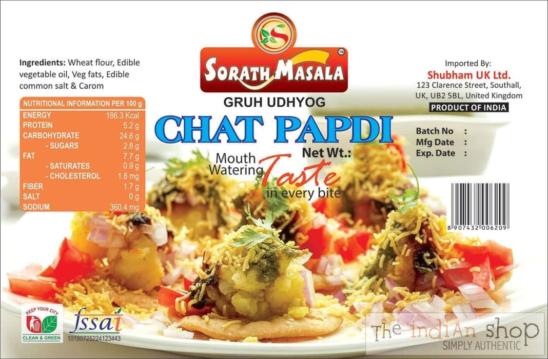 Sorath Chat Papdi - 300 g - Snacks