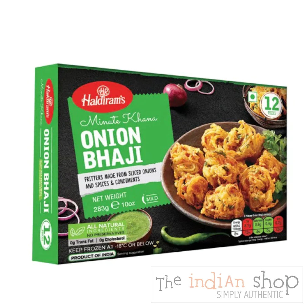 Haldiram Onion Bhaji - 283 g - Frozen Snacks