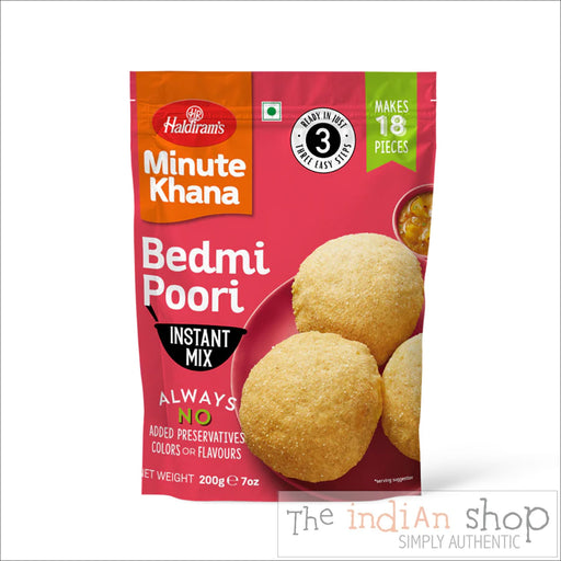 Haldiram Bedmi Poori Mix - 200 g - Mixes