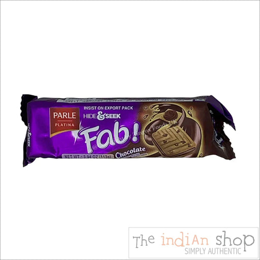 Parle Fab Hide and Seek Chocolate - 112 g - Snacks