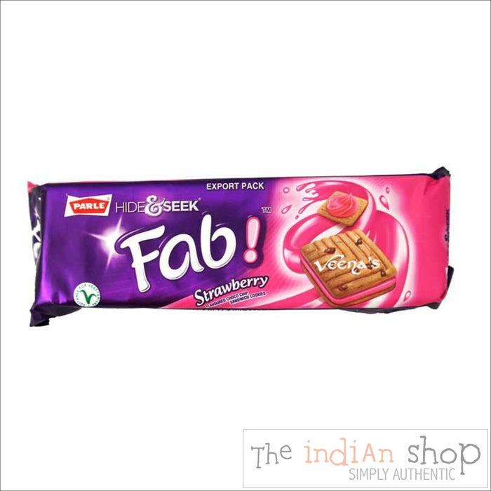Parle Fab Hide and Seek Strawberry - 112 g - Snacks