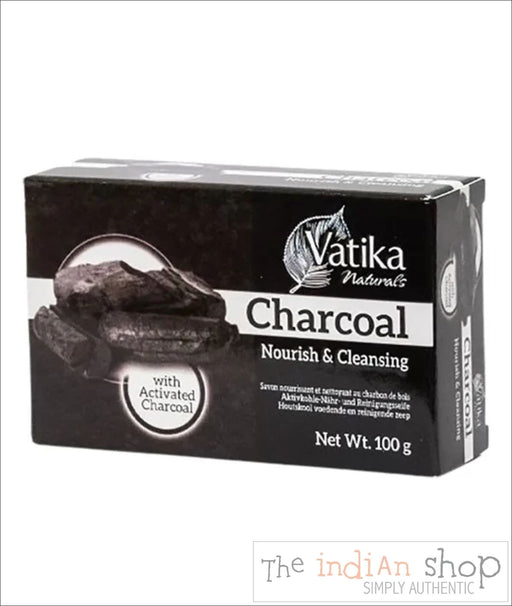 Dabur Vatika Charcoal Soap - 100 g Beauty and Health