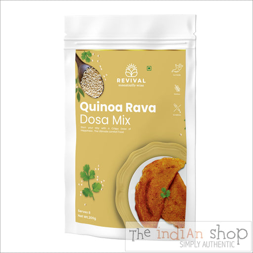 Revival Quinoa Rava Dosa Mix - 200 g - Mixes