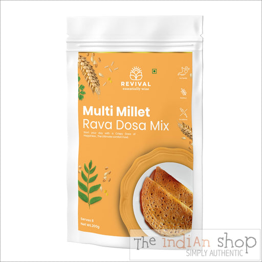 Revival Multi Millet Rava Dosa Mix - 200 g - Mixes