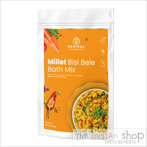 Revival Millet Bisi Bele Bath Mix - 200 g - Mixes