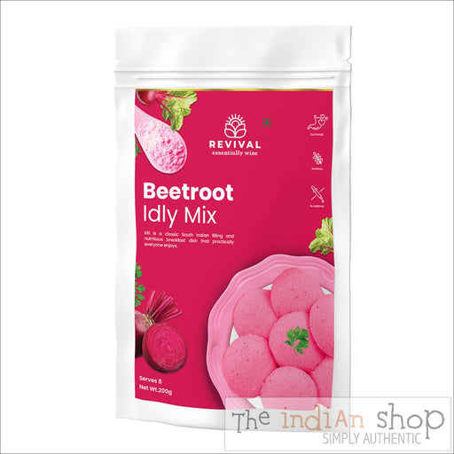 Revival Beetroot Idli Mix - 200 g - Mixes