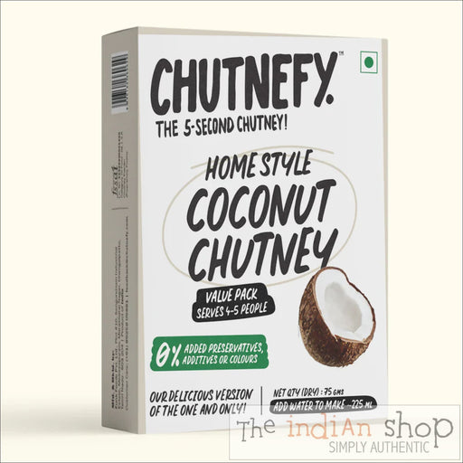 Chutnefy Coconut Chutney - 25 g - Chutneys
