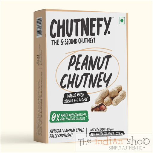 Chutnefy Peanut Chutney - 30 g - Chutneys