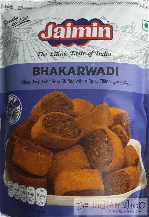 Jaimin Bhakarwadi (No Onion No Garlic) - 200 g - Snacks