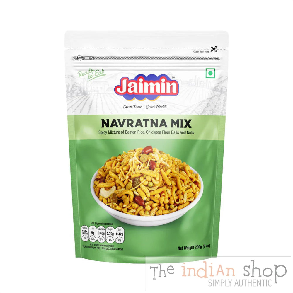 Jaimin Navratna Mix - 200 g - Snacks