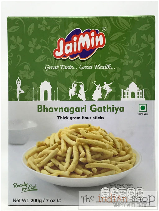 Jaimin Jamnagari Gathiya - 200 g - Snacks
