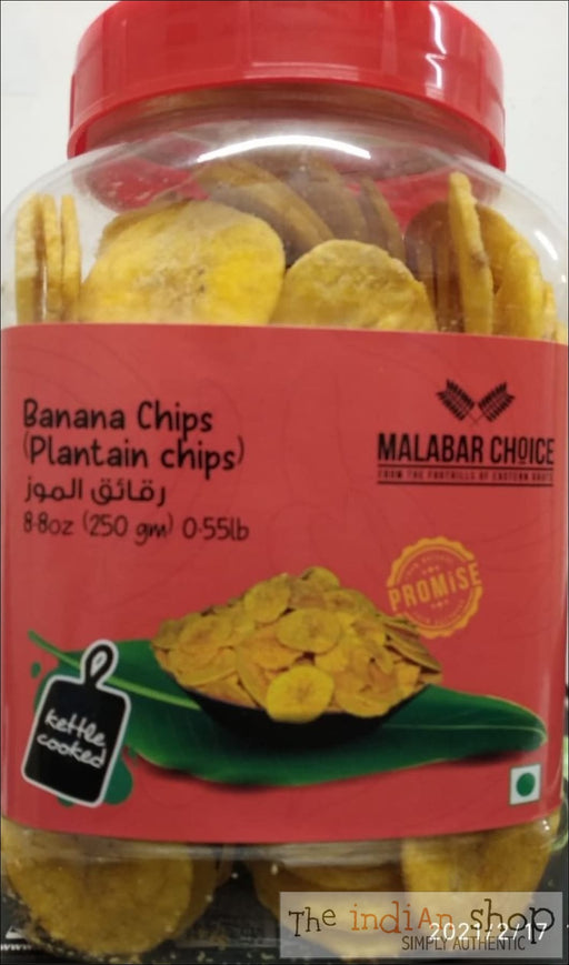 Kerala Kitchen Banana Chips Jar - 250 g - Snacks