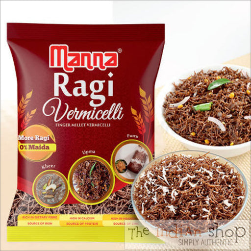 Manna Ragi Vermicelli - 200 g - Other Ground Flours