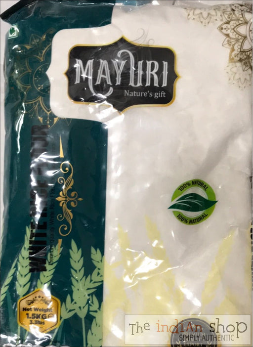 Mayuri White Rice Flour - 1.5 Kg - Other Ground Flours