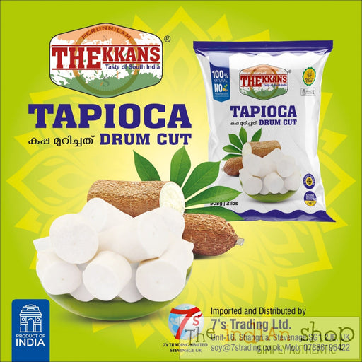 Thekkans Frozen Tapioca Chunks (cassava) - 908 g - Frozen Vegetables
