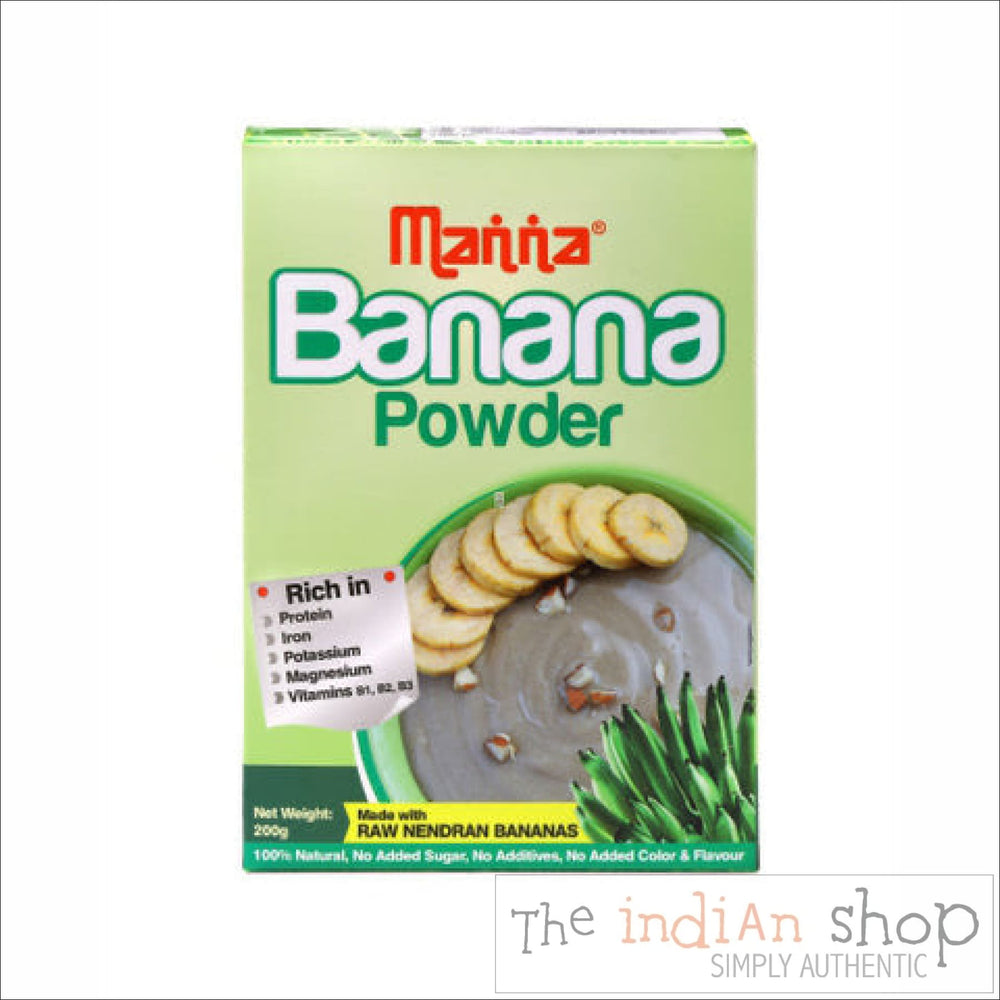 Manna Banana Powder - 200 g - Drinks