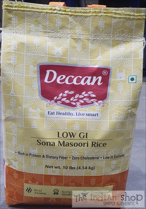 Deccan Low G I Value Sona Masoori Rice - Rice