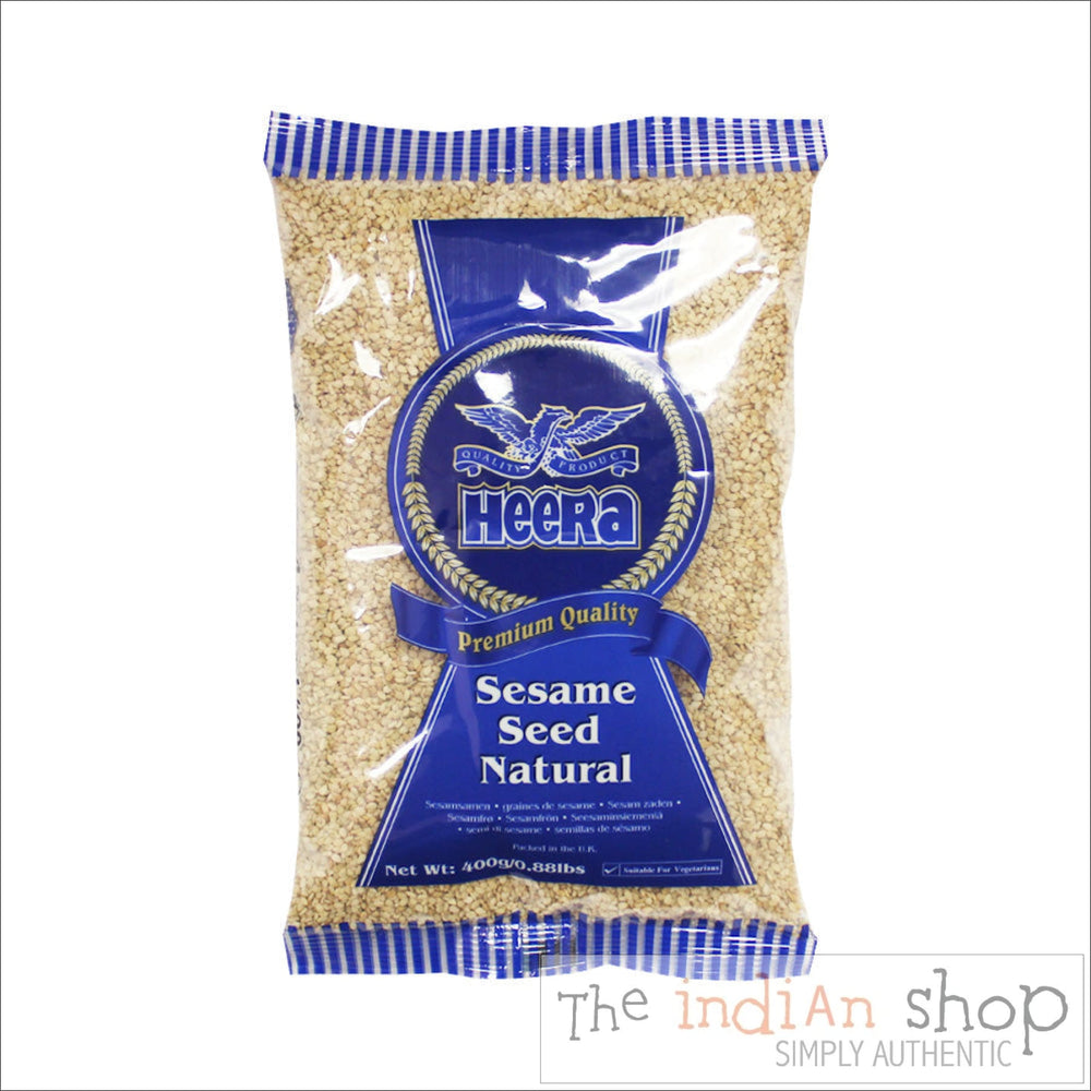 Heera Sesame Seeds Hulled - 400 g - Spices