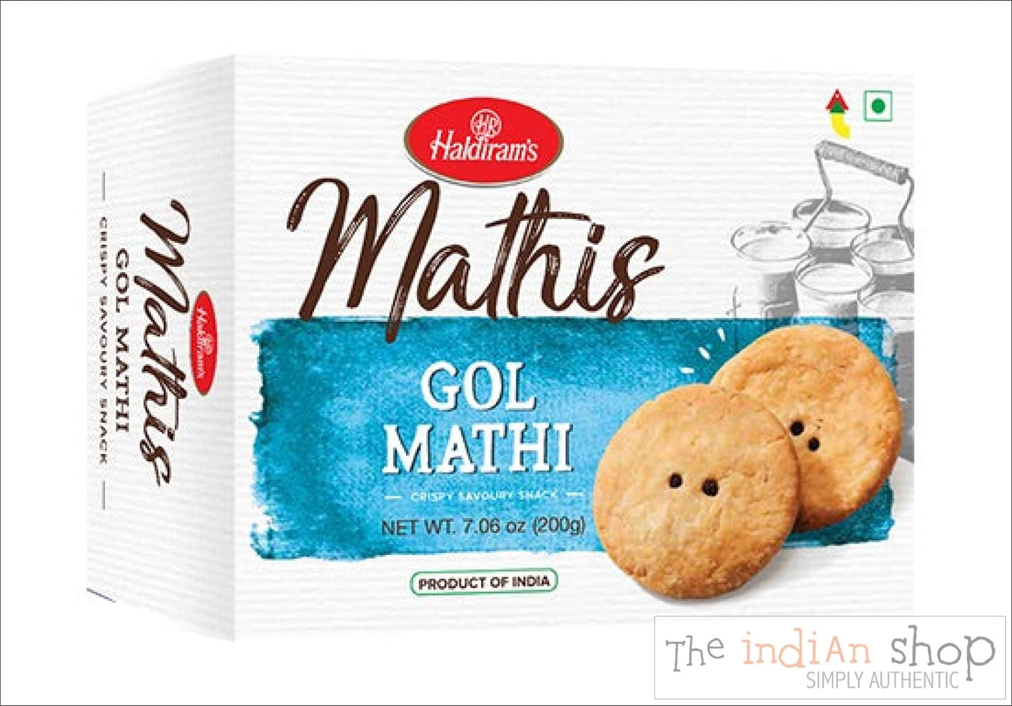 Haldiram’s Gol Mathi - 200 g - Snacks