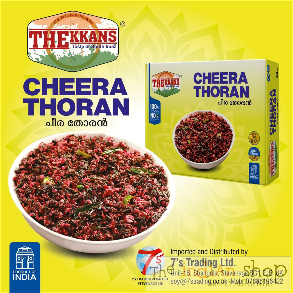 Thekkans Cheera Thoran - 350 g - Frozen Ready to Eat