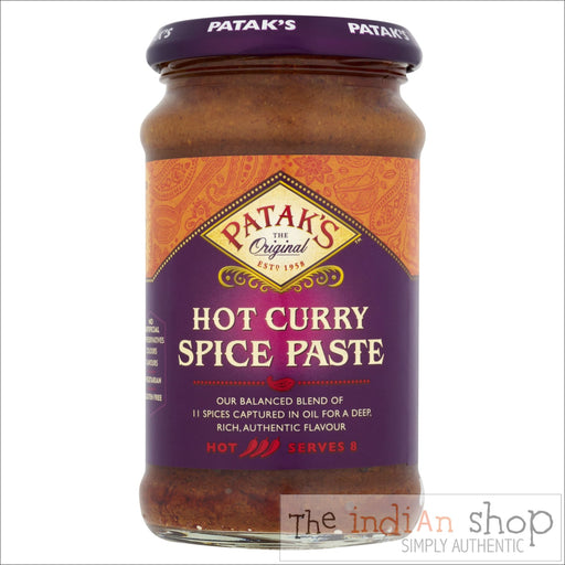 Patak Hot Curry Spice Paste - Pastes