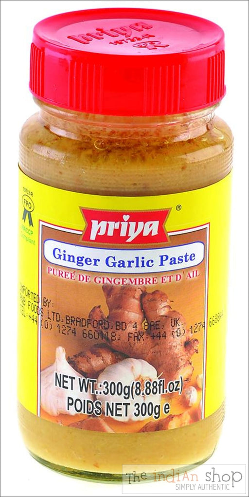 Priya Ginger Garlic Paste - Pastes