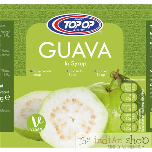 Top Op Guava in Syrup - 565 g - Canned Items