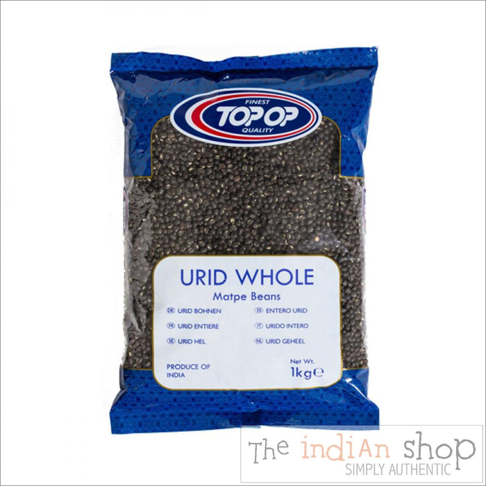 Top Op Urid Beans - 1 Kg - Lentils