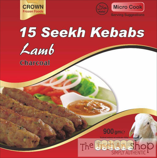 Crown Seekh Kebab Lamb - Frozen Non Vegetarian Food