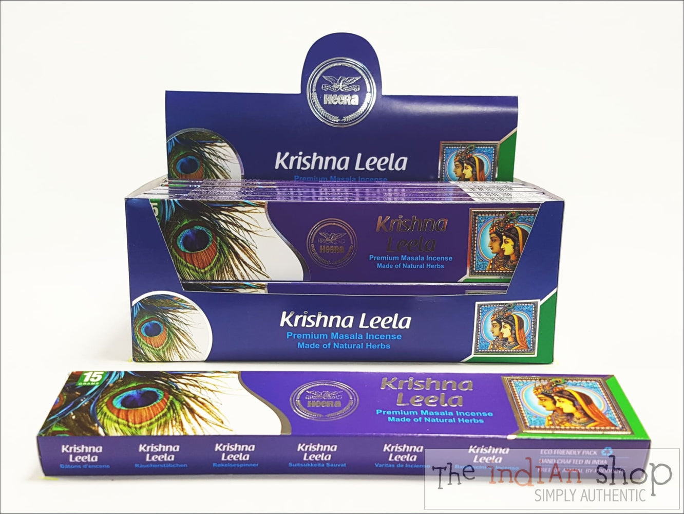 Heera Krishna Leela Incense Sticks - Pooja Items