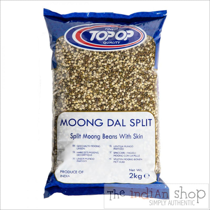 Top Op Moong Dall Split - 2 Kg - Lentils
