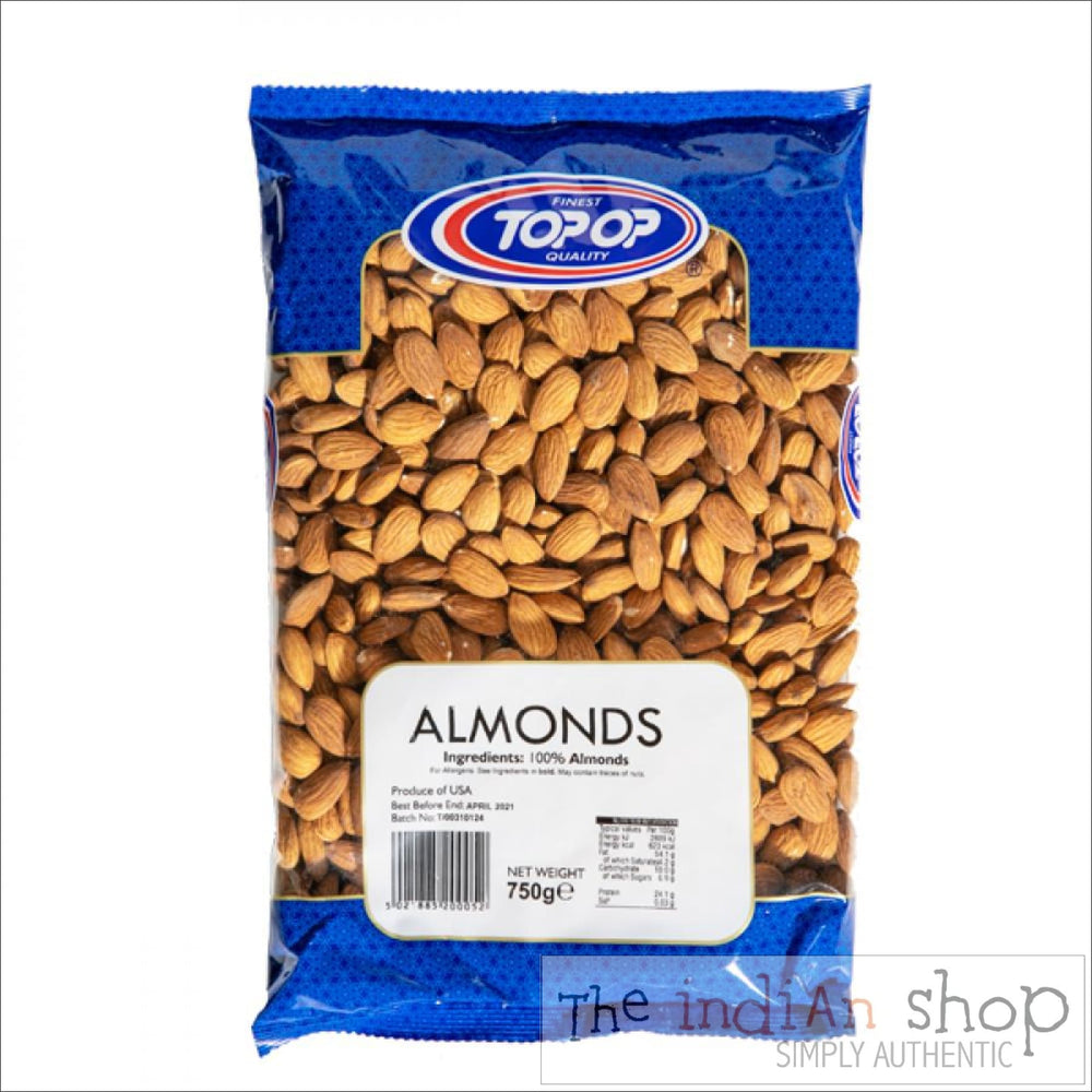 Top Op Almonds - 700 g - Nuts and Dried Fruits