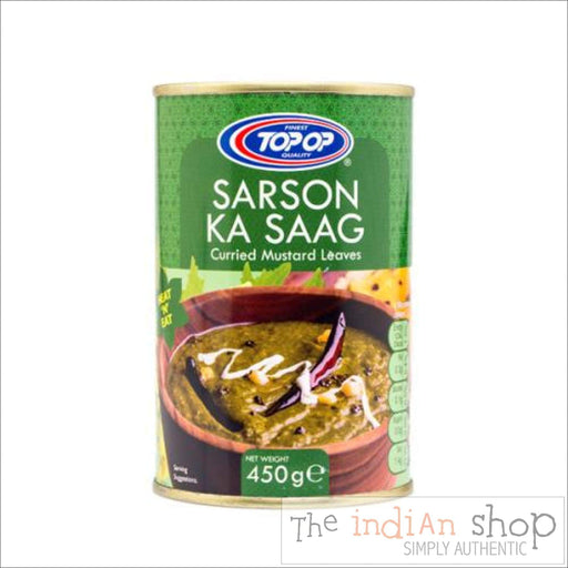 Top Op Sarson Ka Saag - 450 g - Canned Items